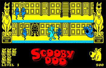 Pantallazo del juego online Scooby Doo in the Castle Mystery (CPC)