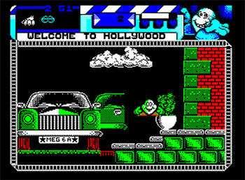 Pantallazo del juego online Seymour Goes to Hollywood (CPC)