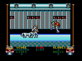 Pantallazo del juego online Shadow Dancer (CPC)