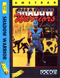 Carátula del juego Shadow Warriors (CPC)