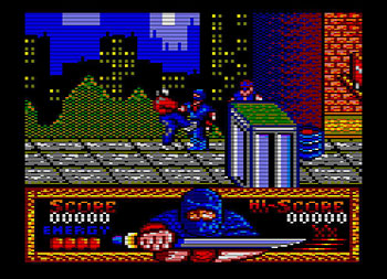 Pantallazo del juego online Shadow Warriors (CPC)