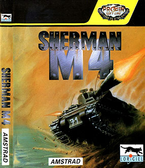 Carátula del juego Sherman M4 (CPC)