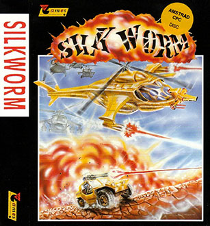 Carátula del juego Silkworm (CPC)