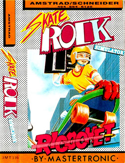 Carátula del juego Skate Rock (CPC)