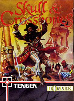 Carátula del juego Skull & Crossbones (CPC)
