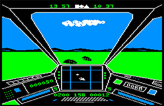 Pantallazo del juego online Skyfox (CPC)