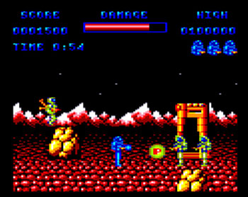 Pantallazo del juego online Soldier of Light (CPC)