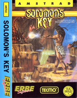 Carátula del juego Solomon's Key (CPC)