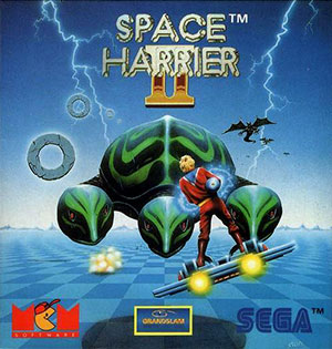 Carátula del juego Space Harrier II (CPC)