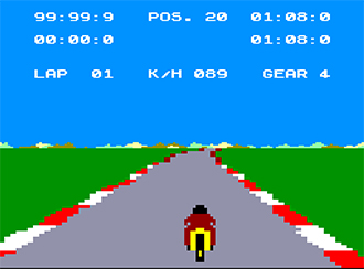 Pantallazo del juego online Speed King (CPC)