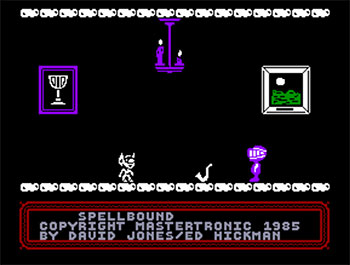 Pantallazo del juego online Spellbound (CPC)