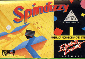 Carátula del juego Spindizzy (CPC)