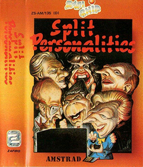 Carátula del juego Split Personalities (CPC)