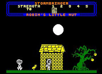 Pantallazo del juego online Stormbringer (CPC)