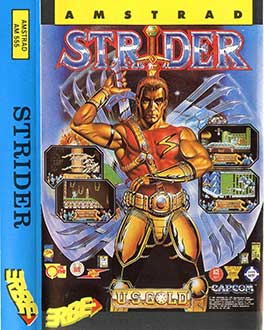 Carátula del juego Strider (CPC)
