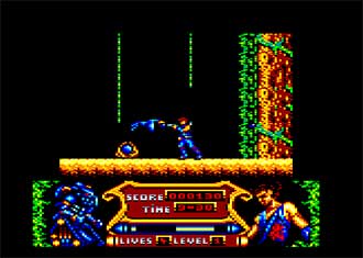 Pantallazo del juego online Strider II (CPC)