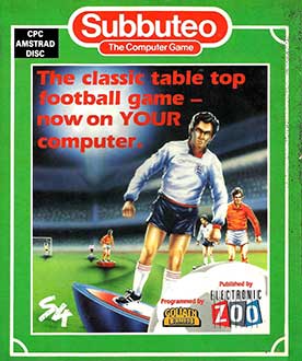 Carátula del juego Subbuteo (CPC)