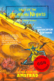 Carátula del juego Tales of the Arabian Nights (CPC)