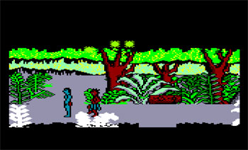 Pantallazo del juego online Tarzan (CPC)