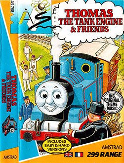 Carátula del juego Thomas The Tank Engine (CPC)