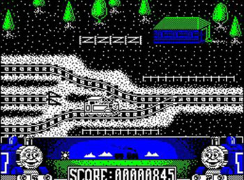 Pantallazo del juego online Thomas The Tank Engine (CPC)