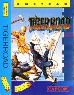 Carátula del juego Tiger Road (CPC)