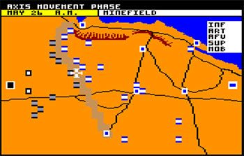 Pantallazo del juego online Tobruk 1942 (CPC)