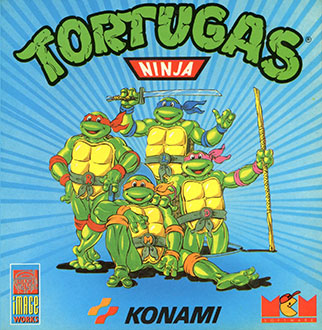 Carátula del juego Tortugas Ninja (CPC)