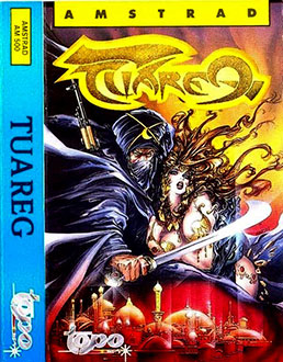 Carátula del juego Tuareg (CPC)