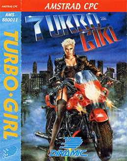 Carátula del juego Turbo Girl (CPC)