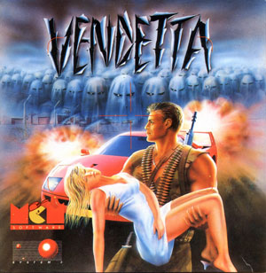 Carátula del juego Vendetta (CPC)