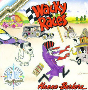 Carátula del juego Wacky Races (CPC)