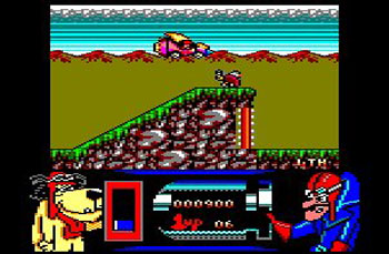 Pantallazo del juego online Wacky Races (CPC)