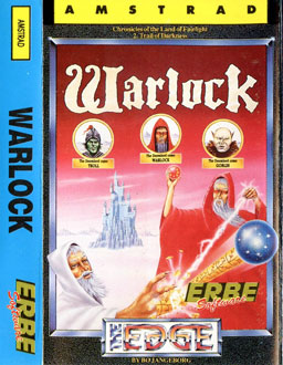 Carátula del juego Warlock (CPC)