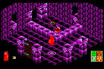 Pantallazo del juego online Warlock (CPC)