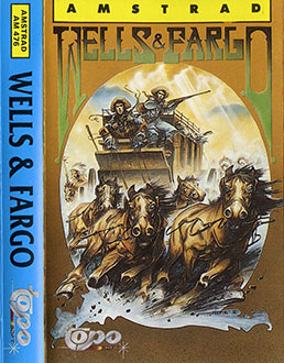 Carátula del juego Wells & Fargo (CPC)