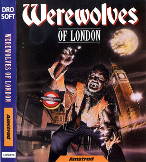 Carátula del juego Werewolves Of London (CPC)