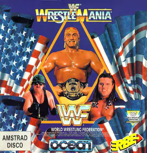 Portada de la descarga de WWF Wrestlemania