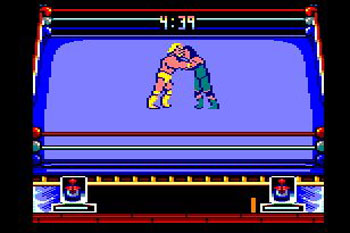 Pantallazo del juego online WWF Wrestlemania (CPC)