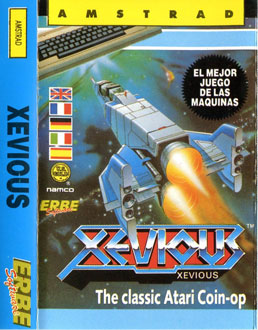 Carátula del juego Xevious (CPC)