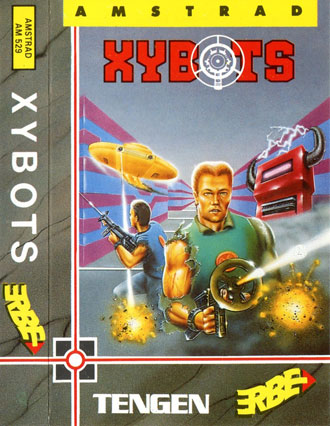 Carátula del juego Xybots (CPC)