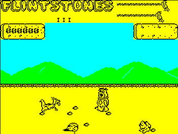 Pantallazo del juego online Yabba Dabba Doo! (CPC)