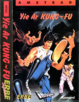 Carátula del juego Yie Ar Kung-Fu (CPC)