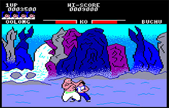 Pantallazo del juego online Yie Ar Kung-Fu (CPC)