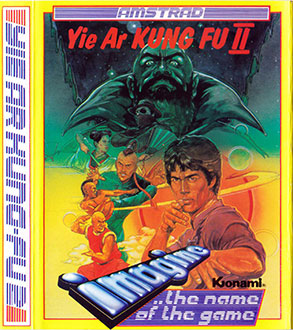 Carátula del juego Yie Ar Kung Fu II (CPC)