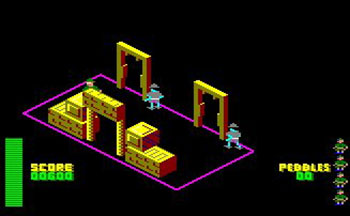 Pantallazo del juego online Ziggurat (CPC)
