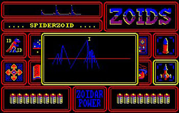 Pantallazo del juego online Zoids (CPC)