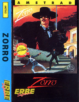 Carátula del juego Zorro (CPC)