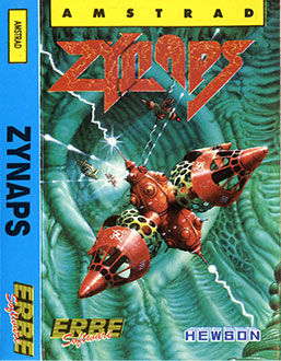 Carátula del juego Zynaps (CPC)