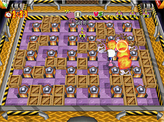 Pantallazo del juego online Bomberman Online (DC)